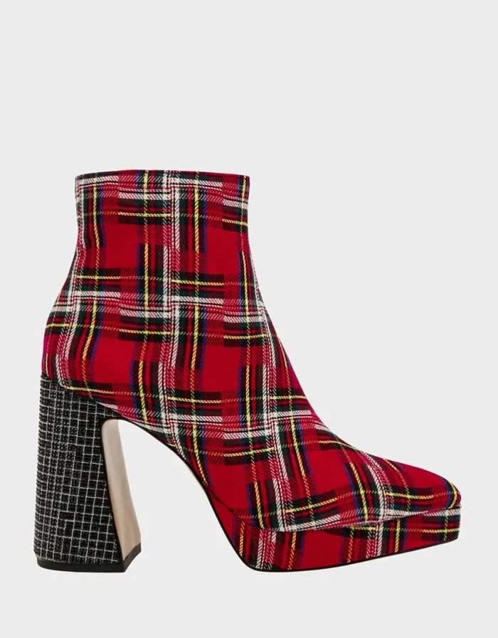 Betsey Johnson Women RAYLAN RED PLAID Red Plaid