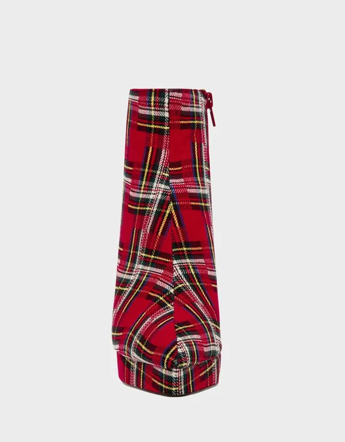 Betsey Johnson Women RAYLAN RED PLAID Red Plaid