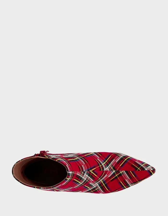 Betsey Johnson Women RAYLAN RED PLAID Red Plaid