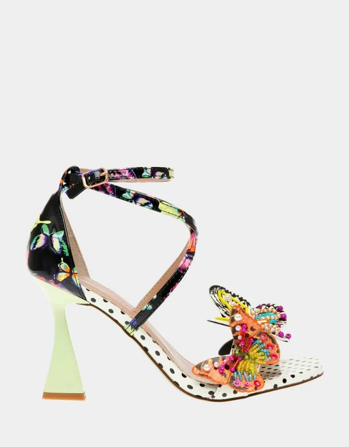 Betsey Johnson Women TRUDIE BLACK BUTTERFLY Black Butterfly