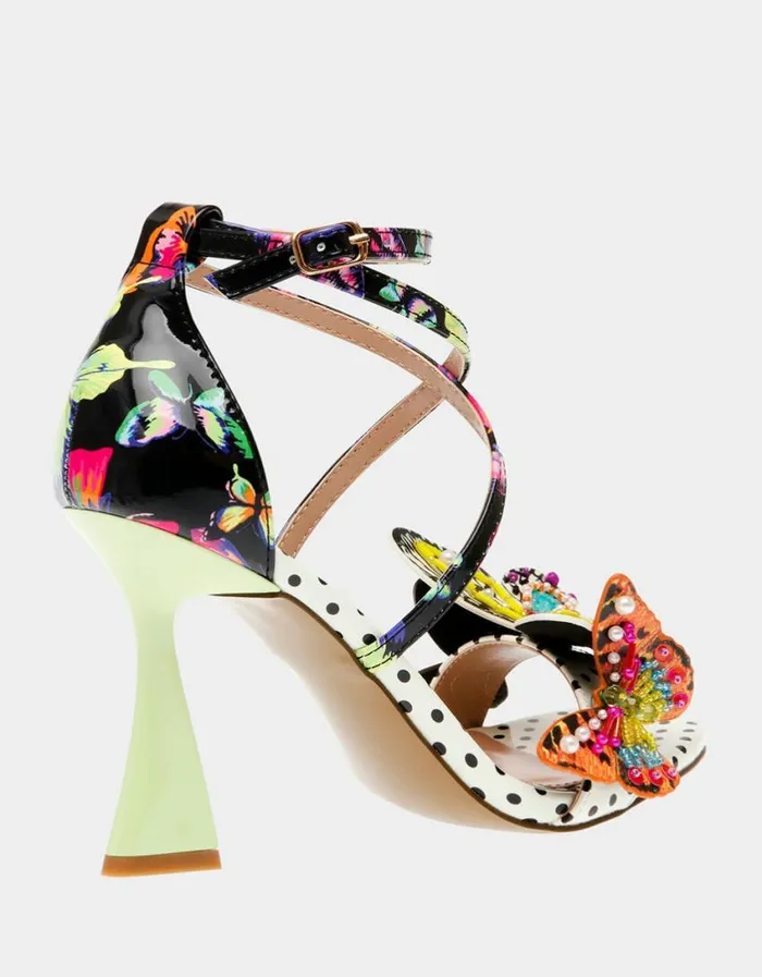 Betsey Johnson Women TRUDIE BLACK BUTTERFLY Black Butterfly