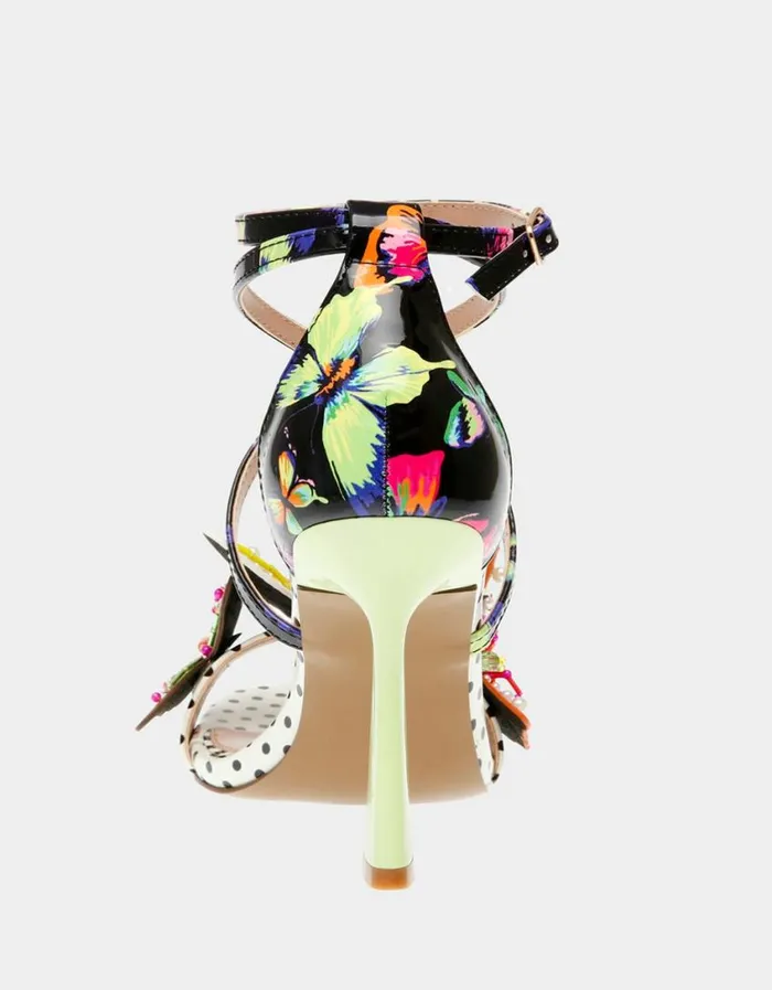 Betsey Johnson Women TRUDIE BLACK BUTTERFLY Black Butterfly