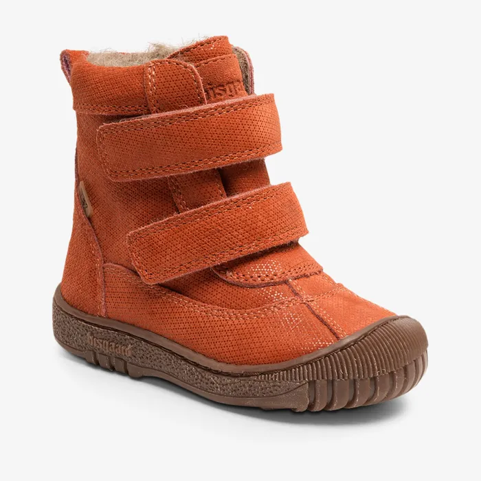 bisgaardshoes ellis tex rust fantasy Red KIDS Winter boots