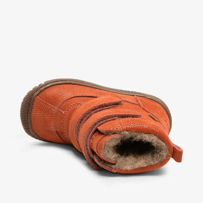 bisgaardshoes ellis tex rust fantasy Red KIDS Winter boots