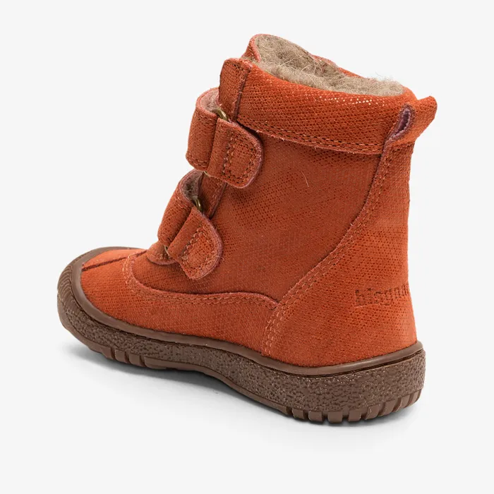 bisgaardshoes ellis tex rust fantasy Red KIDS Winter boots