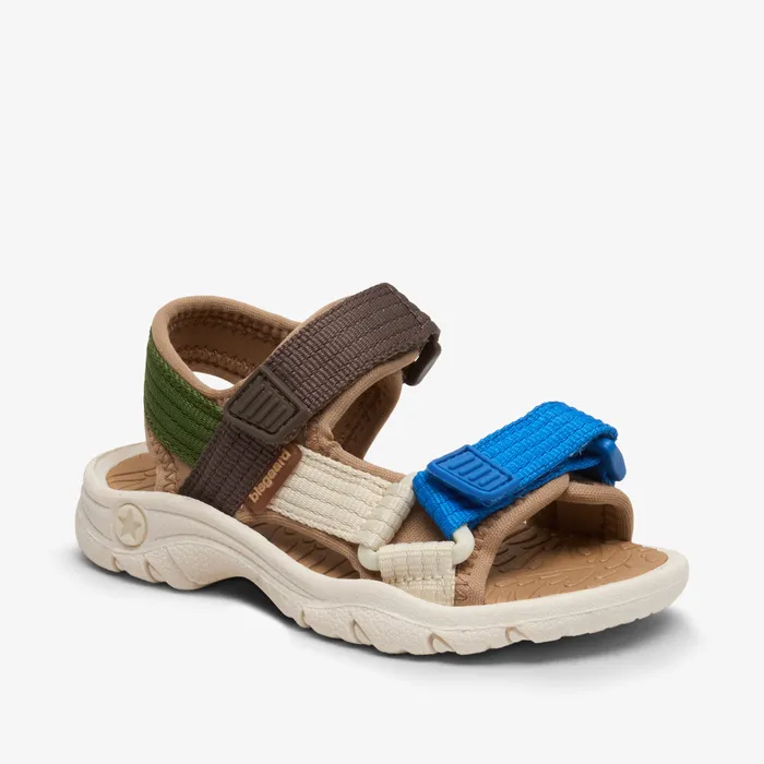bisgaardshoes Sandals KIDS nico blue Blue
