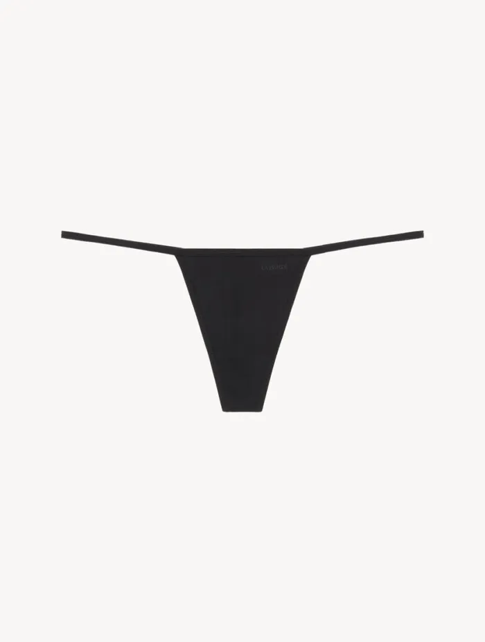 Black Invisible Gstring Lingerie La Perla G String and Thong