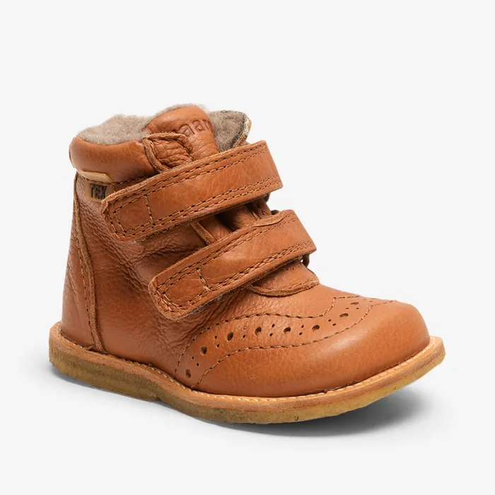Boots ellie v tex cognac Brown bisgaardshoes BABY