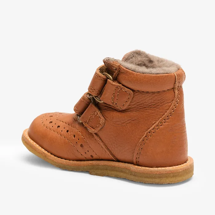 Boots ellie v tex cognac Brown bisgaardshoes BABY
