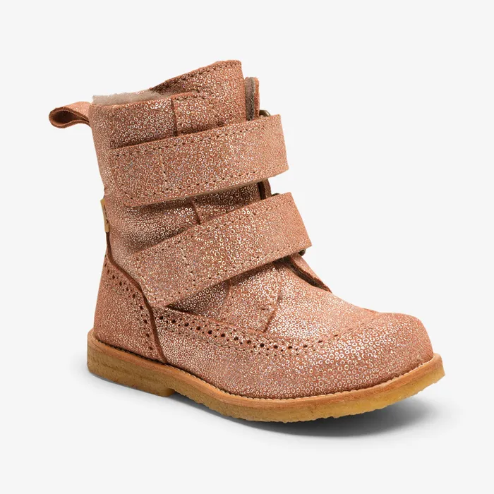 Boots KIDS elba tex sparkly rose Rose bisgaardshoes