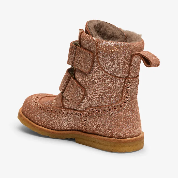 Boots KIDS elba tex sparkly rose Rose bisgaardshoes