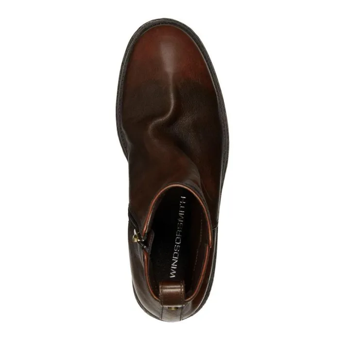 Boots Men Windsor Smith JULIUS TOBACCO LEATHER BOOTS Boots Men Windsor Smith JULIUS TOBACCO LEATHER BOOTS
