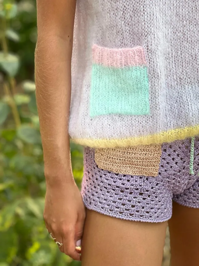 Bottoms Women Rose Carmine SHORTS CANDY PARME