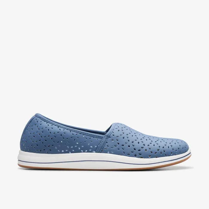 Breeze Emily Blue Women Clarks Flats