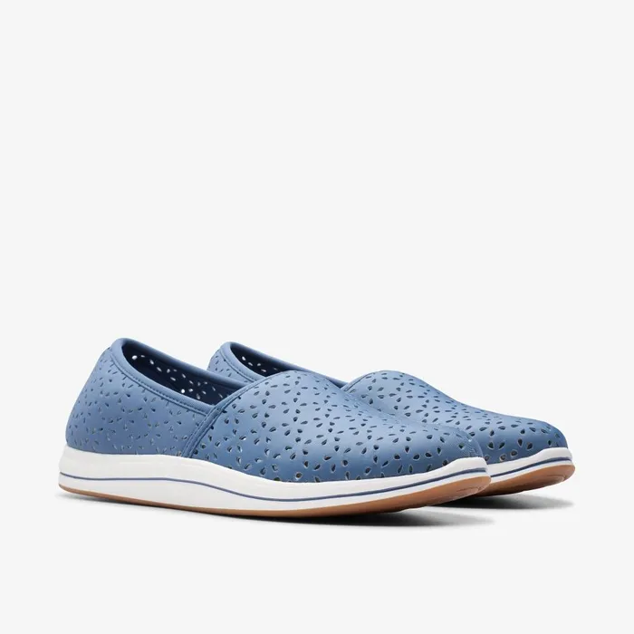 Breeze Emily Blue Women Clarks Flats