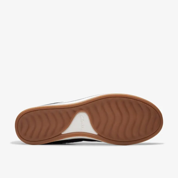 Breeze Roam Navy Women Clarks Flats