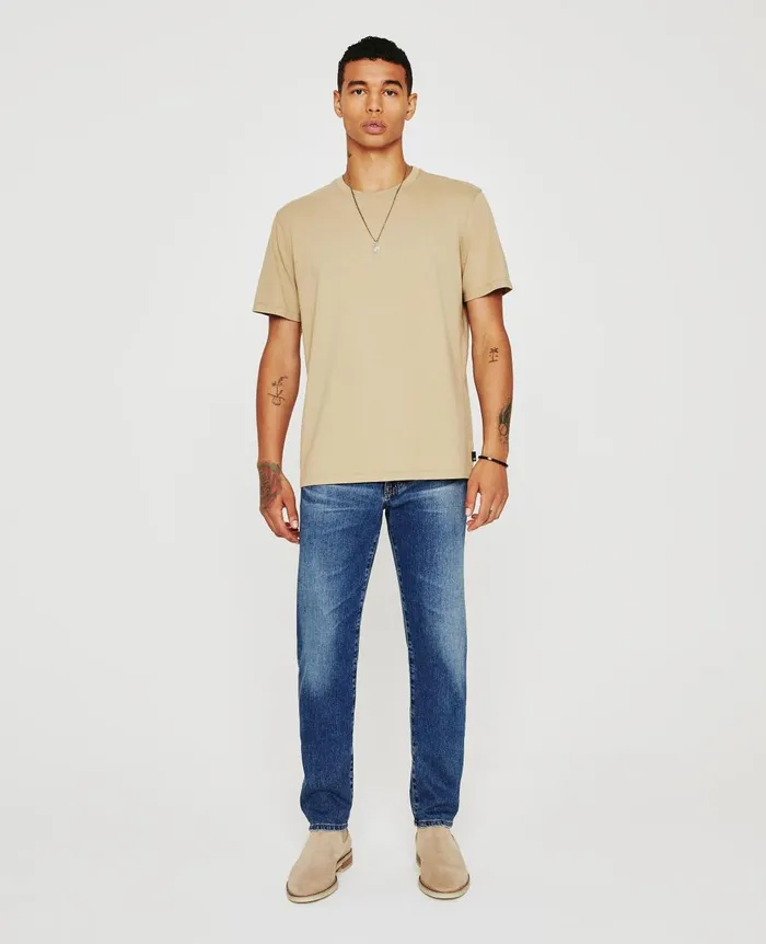 Bryce Crew Ravine Beige Men AG Jeans Tees Bryce Crew Ravine Beige Men AG Jeans Tees