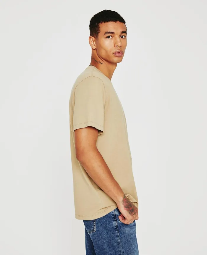 Bryce Crew Ravine Beige Men AG Jeans Tees Bryce Crew Ravine Beige Men AG Jeans Tees