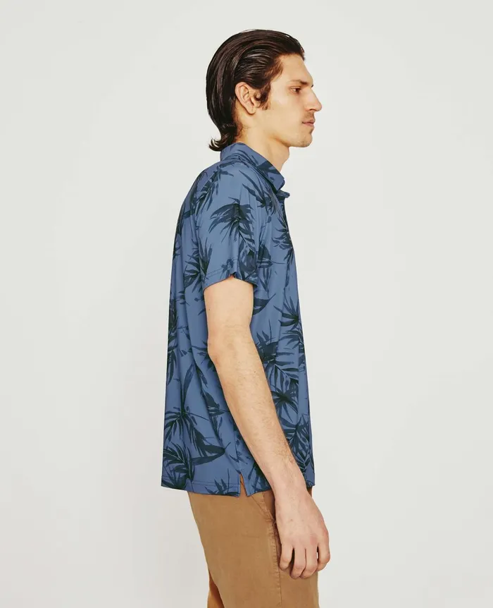 Bryce Polo Breeze Indigo Multi Men AG Jeans Polos Bryce Polo Breeze Indigo Multi Men AG Jeans Polos