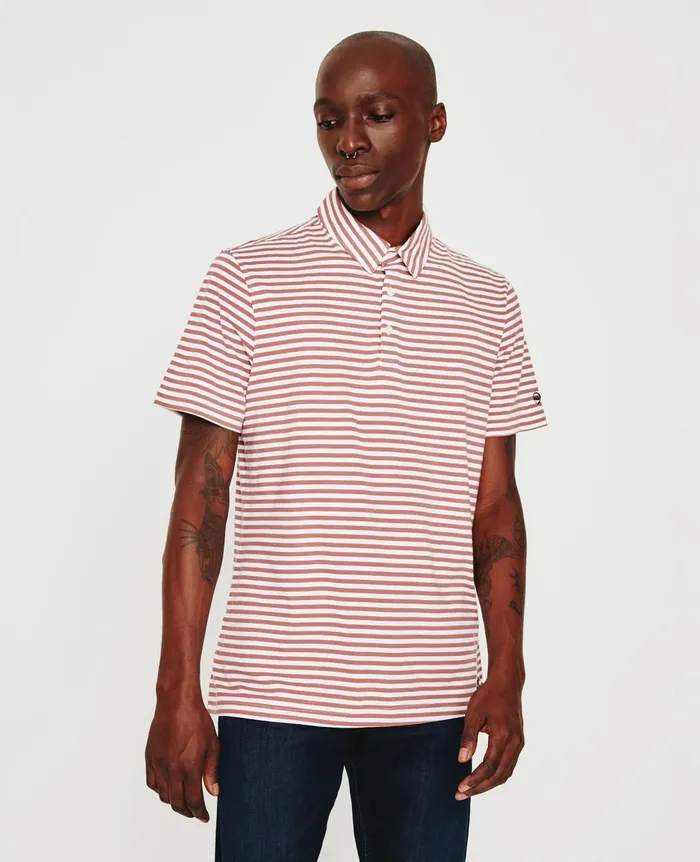 Bryce Polo True Whiteautumn Rose Men AG Jeans Polos