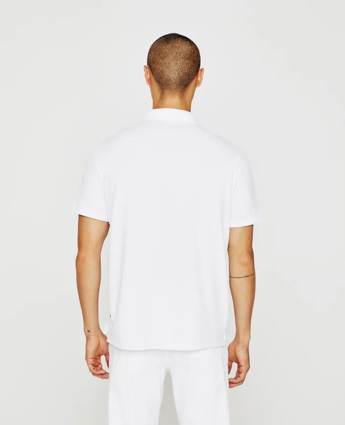 Bryce Polo True White Men AG Jeans Polos Bryce Polo True White Men AG Jeans Polos