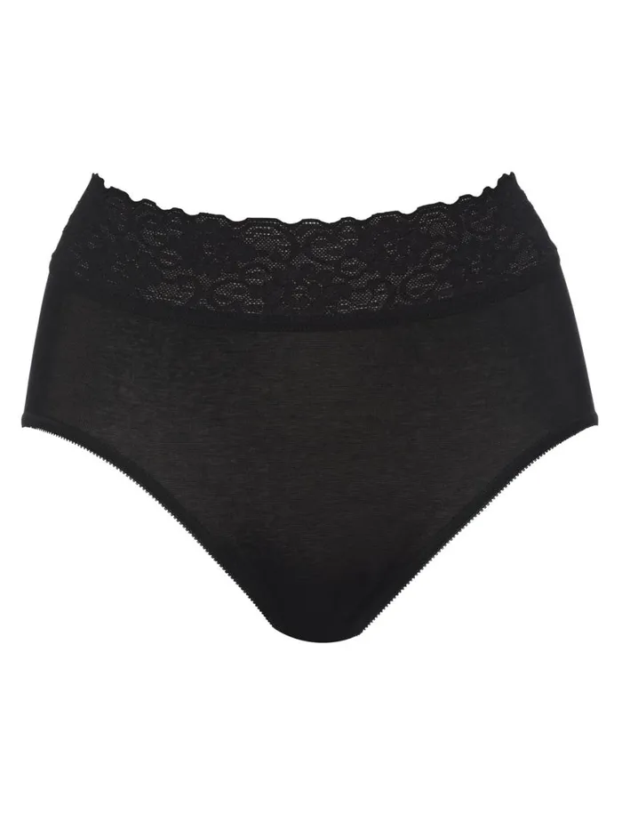 CALIDA Bottoms Women Midi Brief Schwarz CALIDA Bottoms Women Midi Brief Schwarz