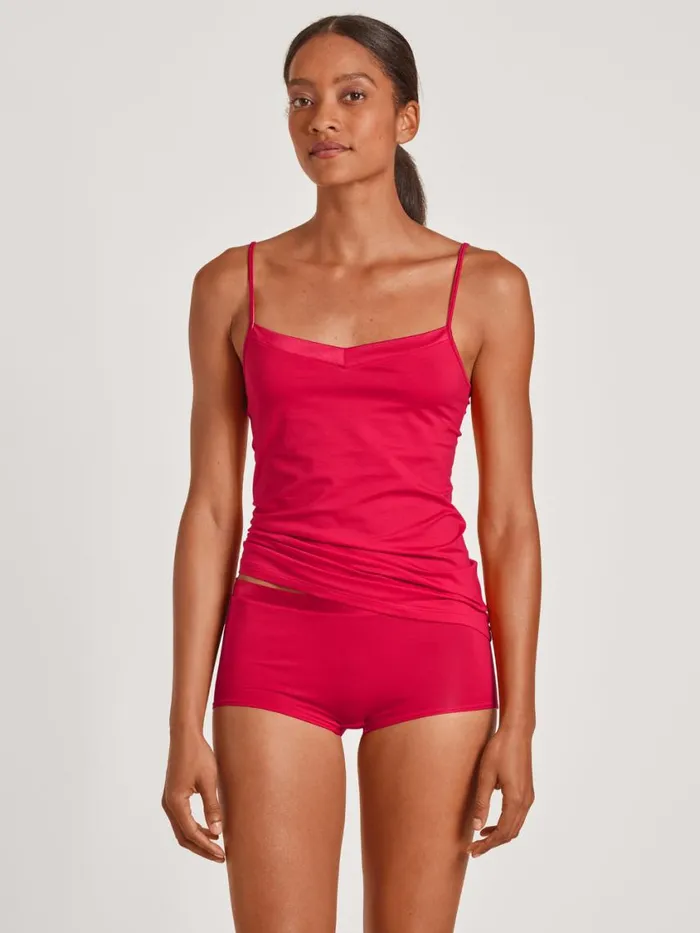 CALIDA Bottoms Women Shorty Regular Cut Barberry Red