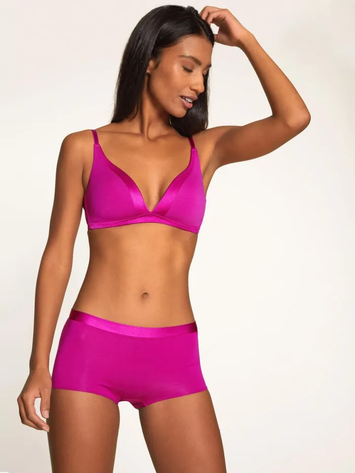CALIDA Bottoms Women Shorty Regular Cut Orchid Flower