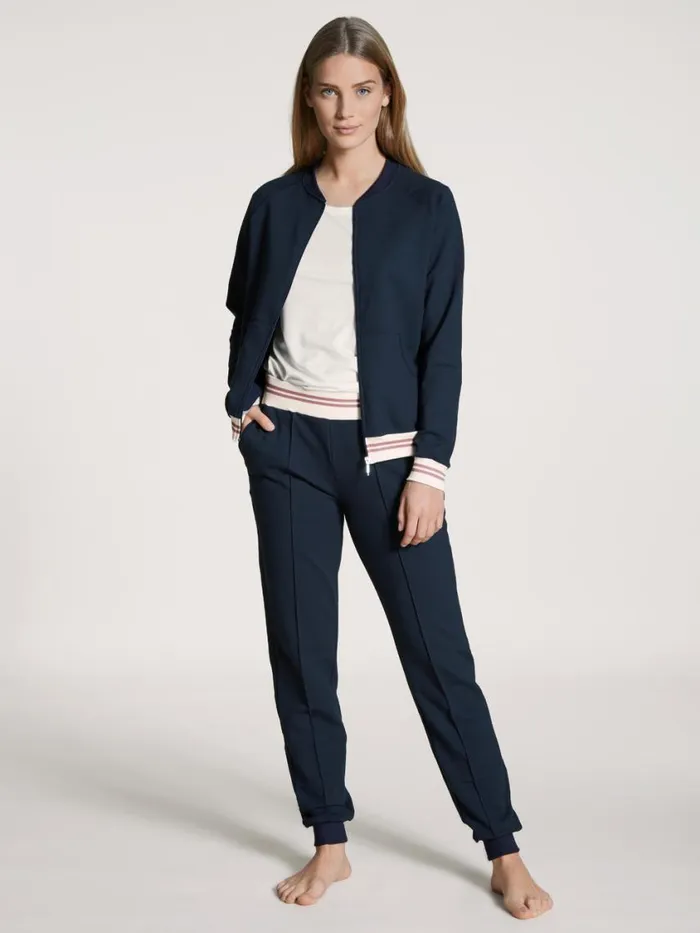 CALIDA Pants Women Pants Dark Lapis Blue