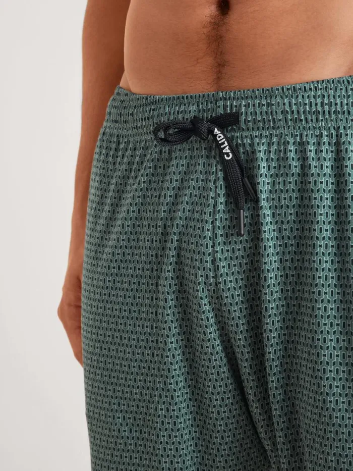 CALIDA Pyjama Pants Men Bermudas Dark Glen