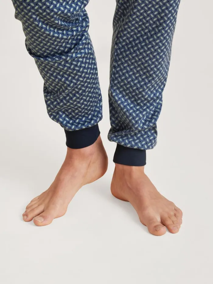 CALIDA Pyjama Pants Men Pants Vintage Indigo