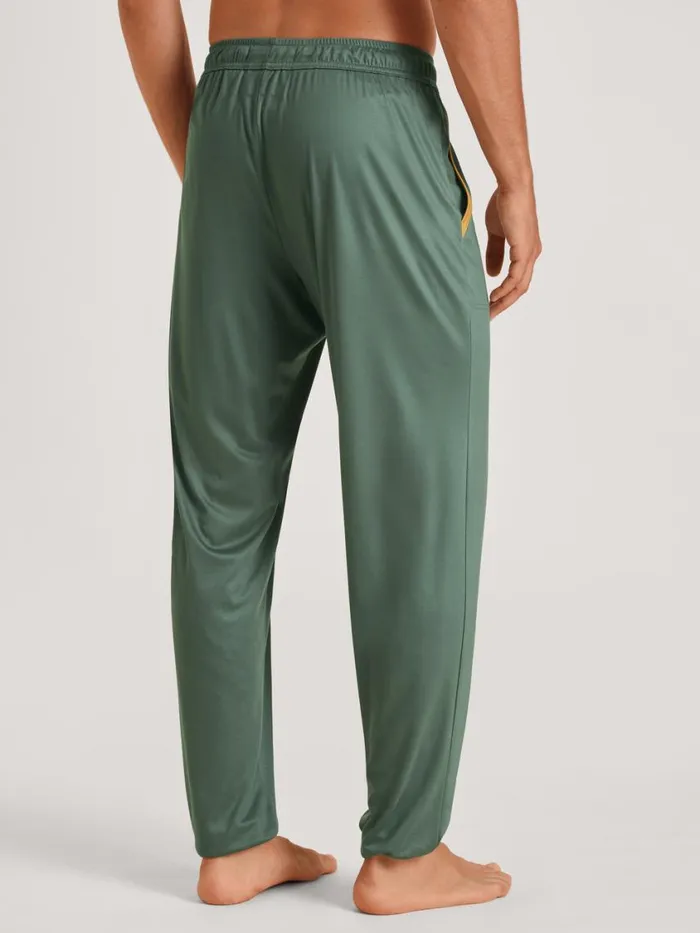 CALIDA Pyjama Pants Men Pants With Cuffs Cradle To Cradle Certified Dark Glen