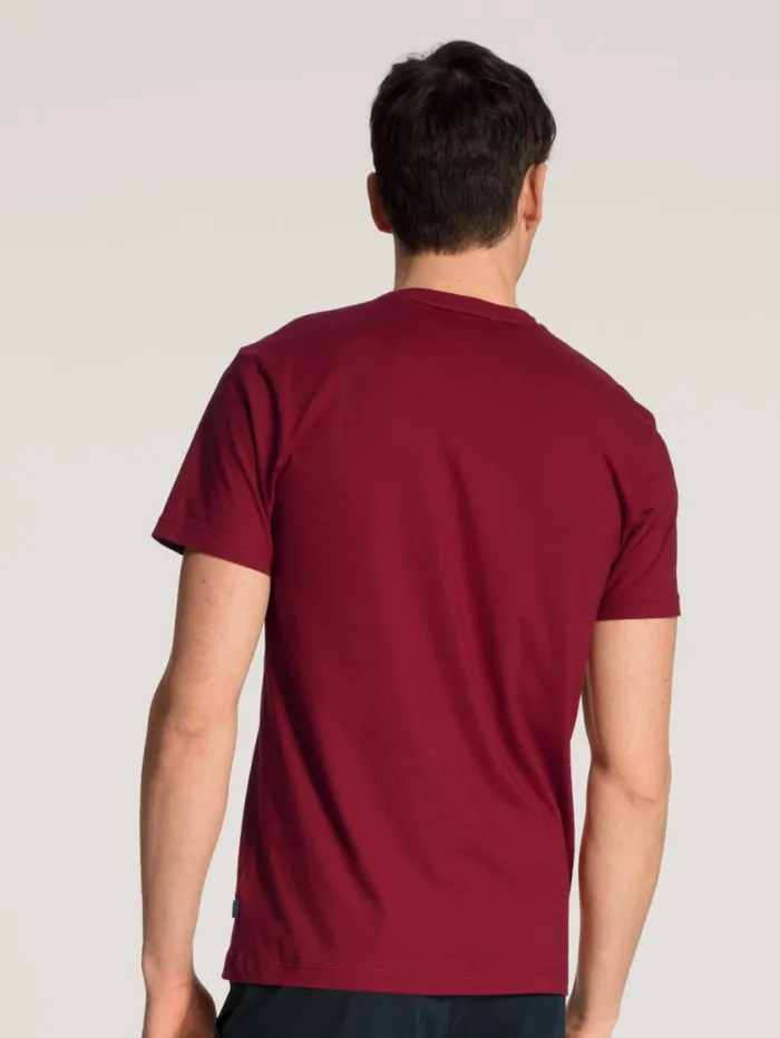 CALIDA Pyjama Tops Men Tshirt Rumba Red