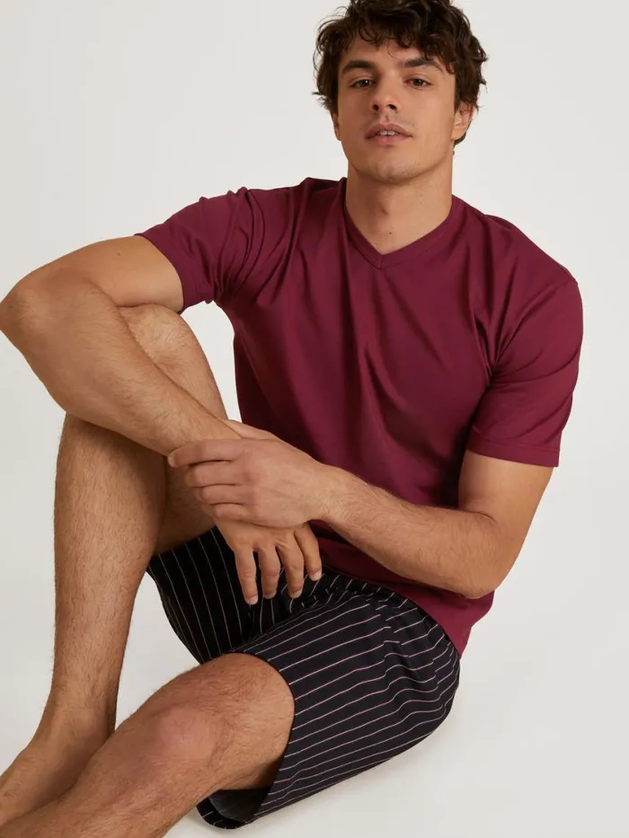 CALIDA Pyjamas Men Short Pyjama Mars Red