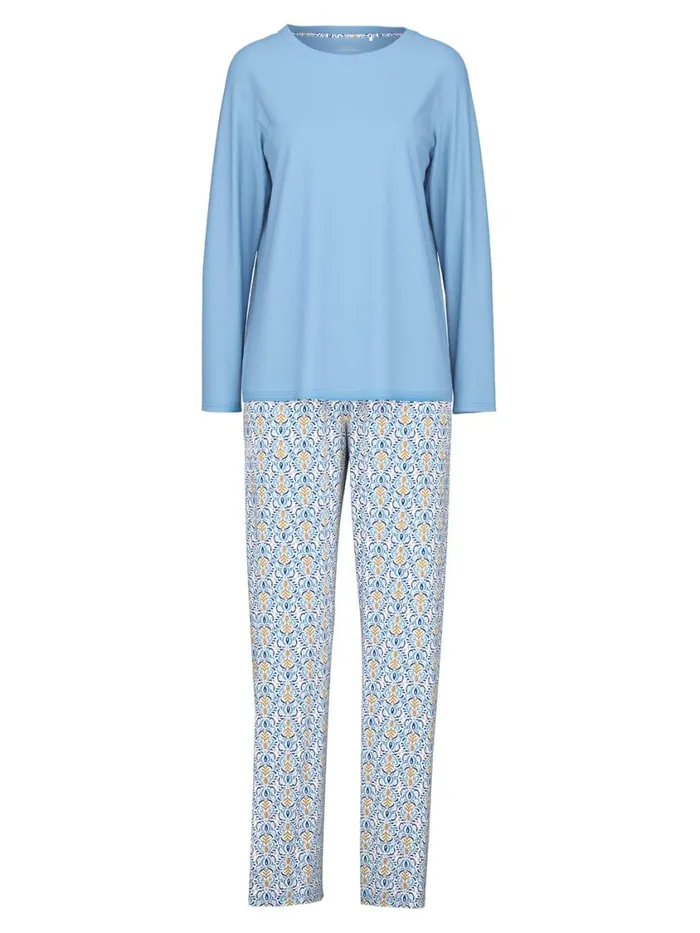 CALIDA Pyjamas Women Pyjama Placid Blue
