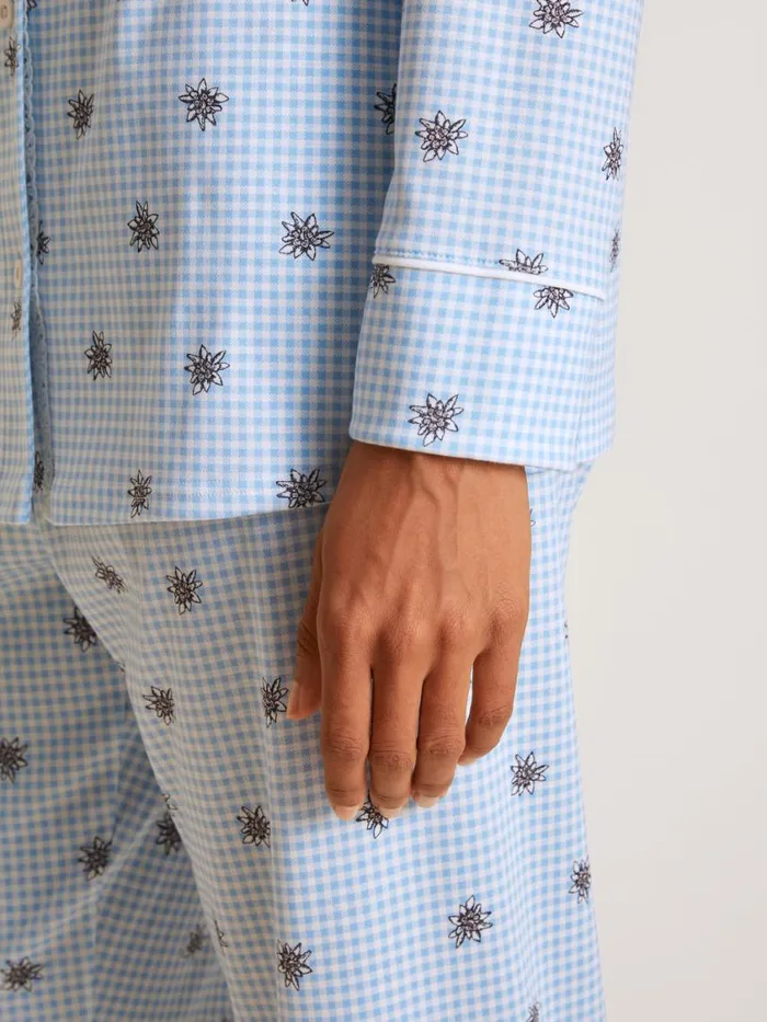 CALIDA Pyjamas Women Pyjama Placid Blue