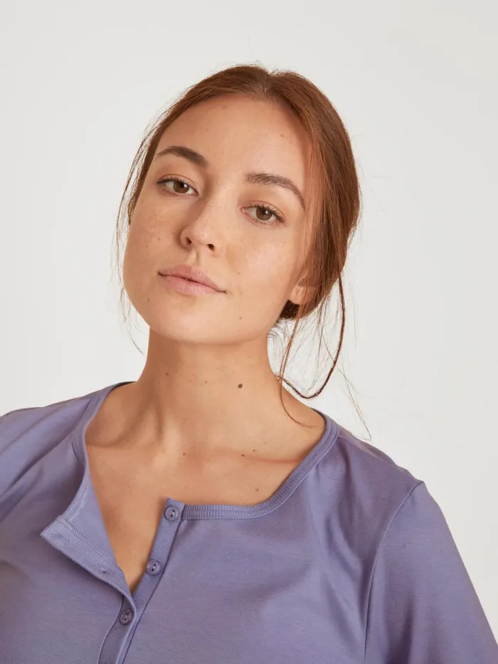CALIDA Pyjamas Women Pyjama Provence Blue