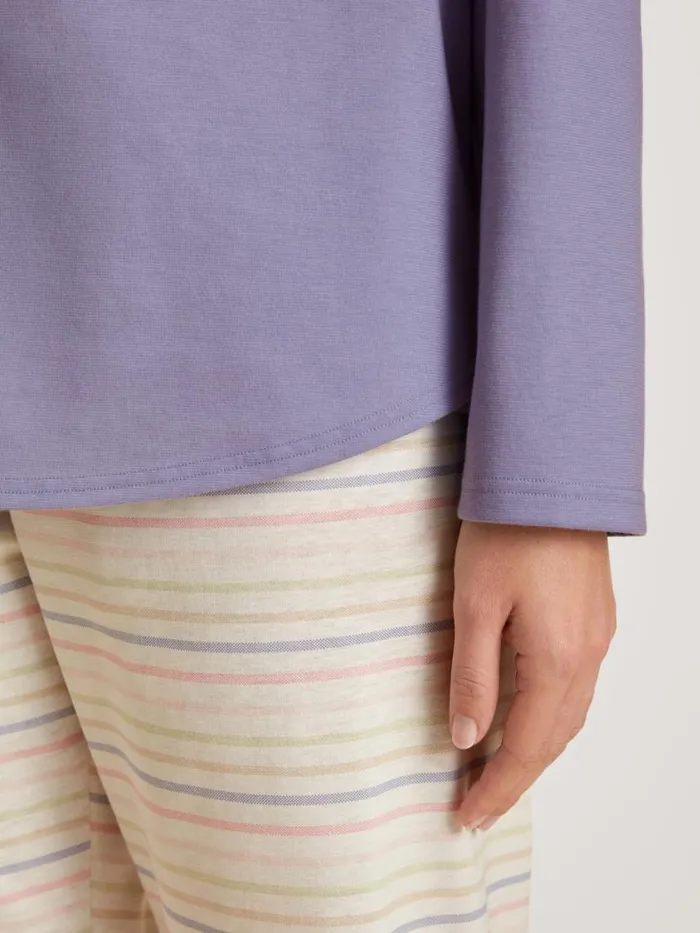 CALIDA Pyjamas Women Pyjama Provence Blue