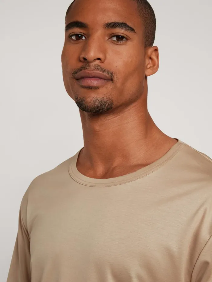 CALIDA Shirts Men Tshirt Cradle To Cradle Certified Irish Cream