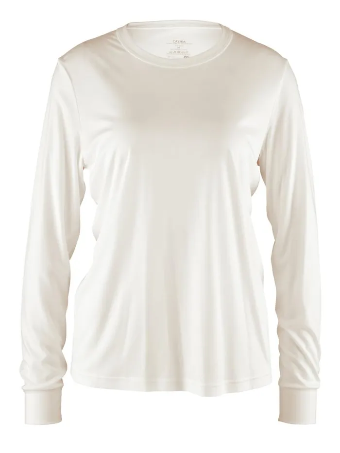 CALIDA Shirts Women Longsleeved Shirt Cradle To Cradle Certified Star White