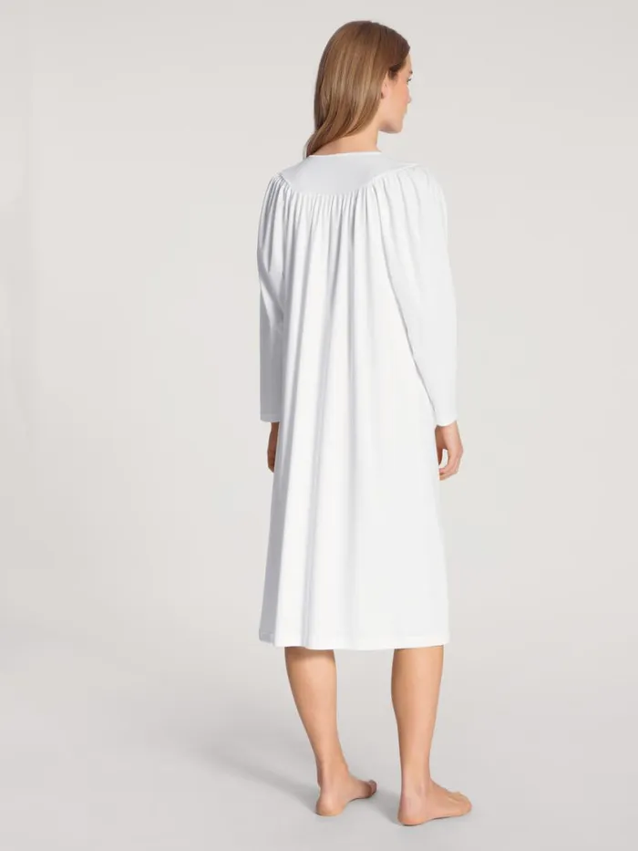 CALIDA Show All Women Nightdress Length 110 Cm Weiss
