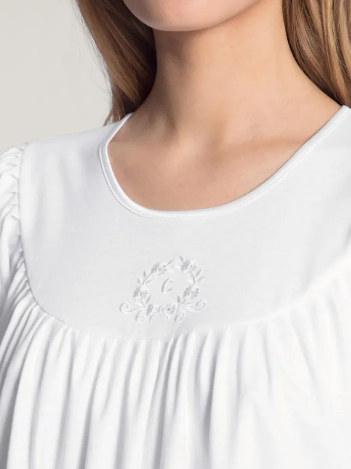 CALIDA Show All Women Nightdress Length 110 Cm Weiss CALIDA Show All Women Nightdress Length 110 Cm Weiss