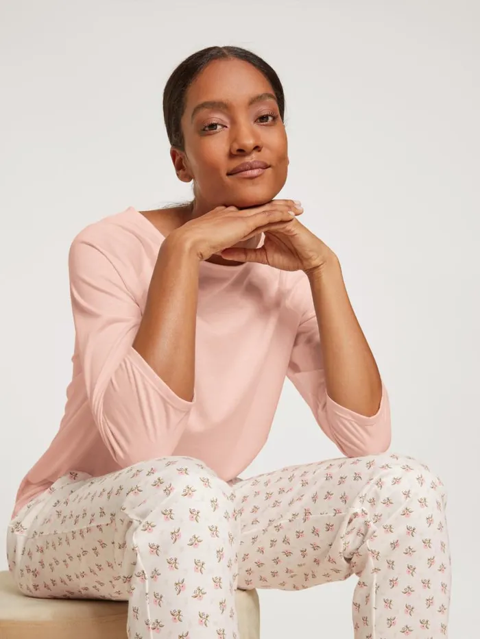 CALIDA Show All Women Shirt 34 Sleeve Pearl Blush
