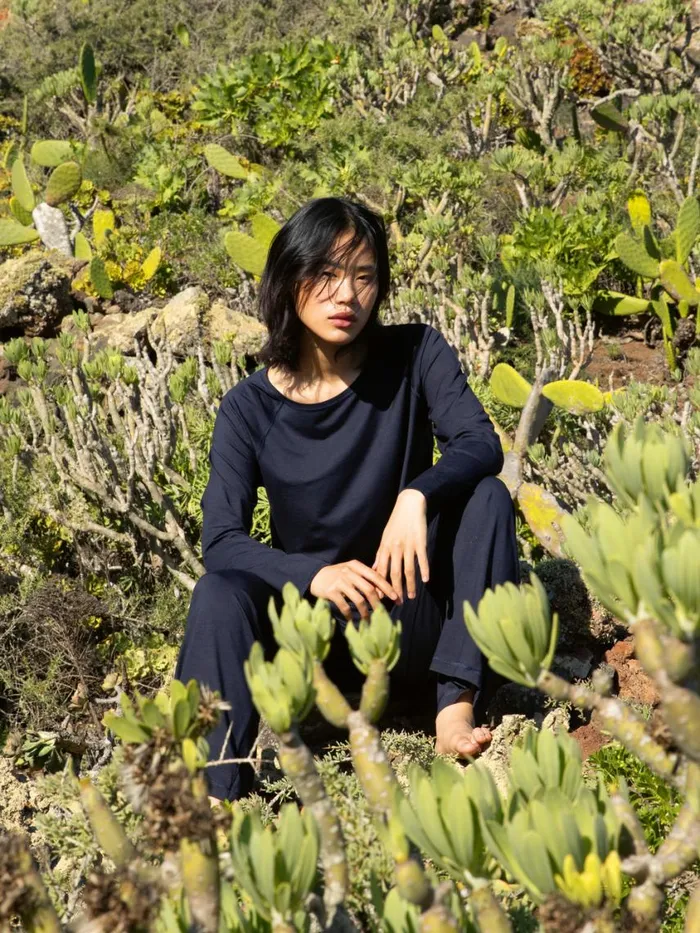 CALIDA Show All Women Shirt Longsleeve Dark Lapis Blue