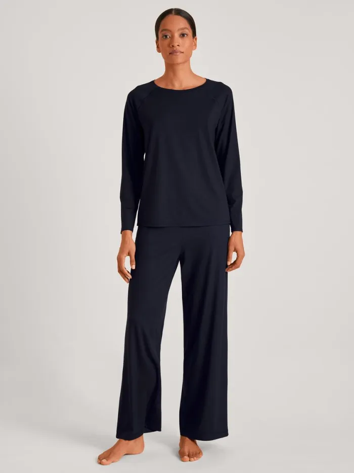 CALIDA Show All Women Shirt Longsleeve Dark Lapis Blue