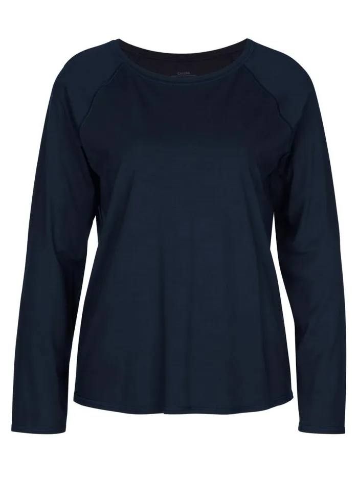 CALIDA Show All Women Shirt Longsleeve Dark Lapis Blue