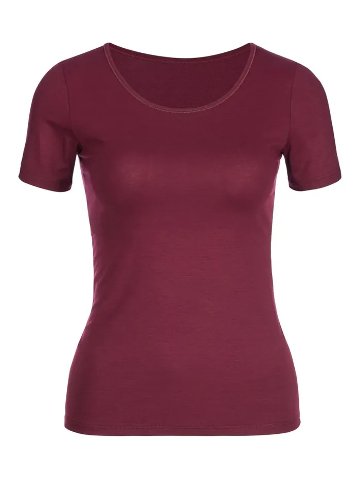 CALIDA Tops Women Shirt Shortsleeve English Red