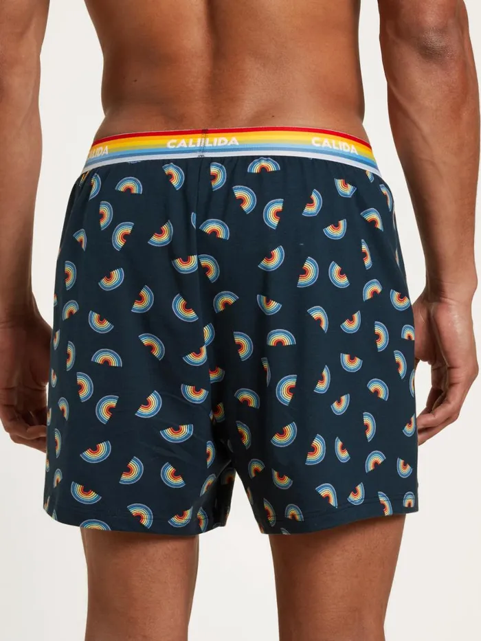 CALIDA Underpants Men Boxer Shorts Blue Night