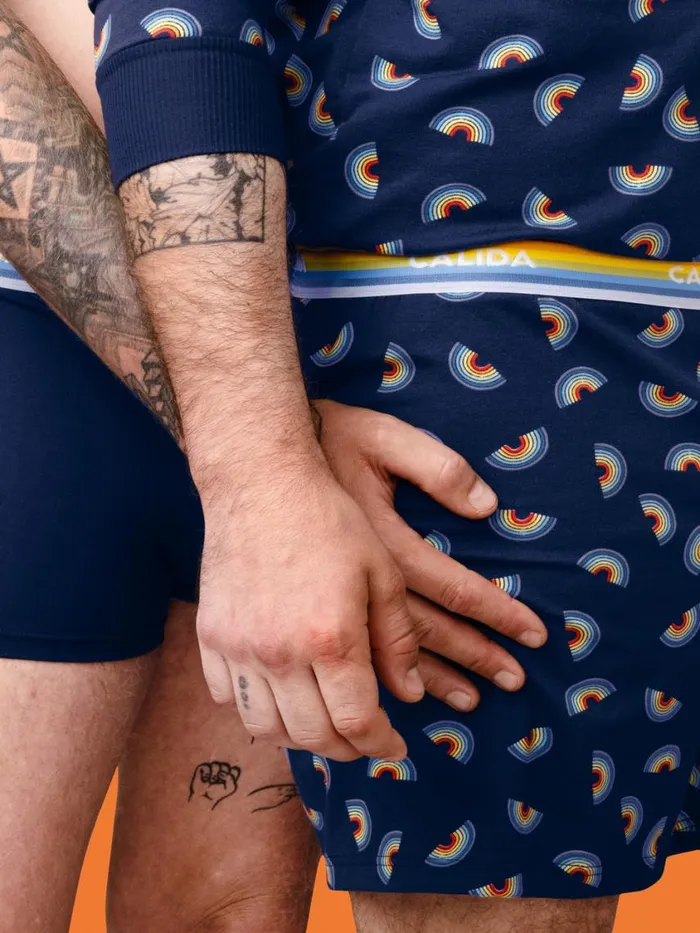 CALIDA Underpants Men Boxer Shorts Blue Night