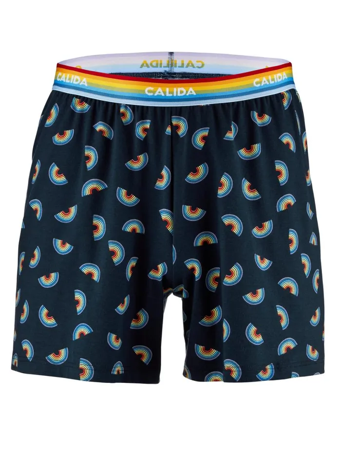CALIDA Underpants Men Boxer Shorts Blue Night